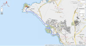 GPSies Strecke Dakar, Senegal