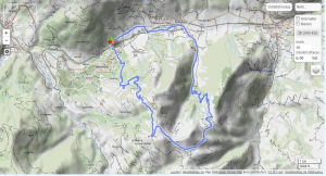GPSies Map Westendorf Kreuzjöchlsee