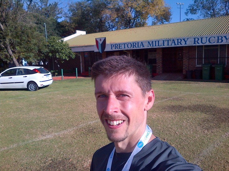 Im Ziel beim Jackie Mekler 25k